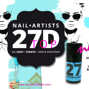 Gel Coat 27D 10ml Blue - Top