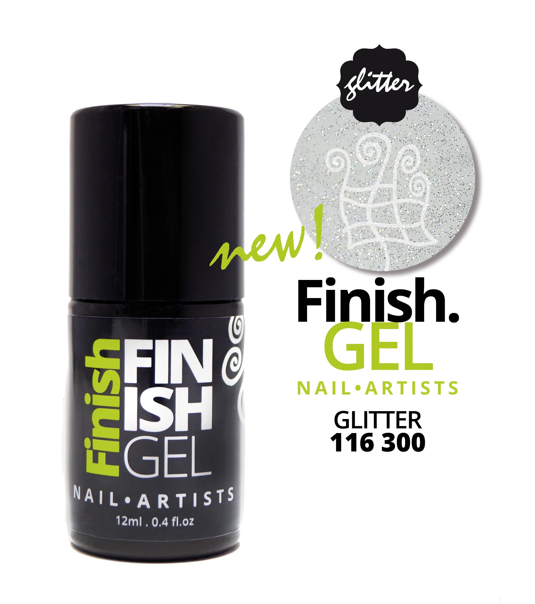 FINISH GEL GLITTER